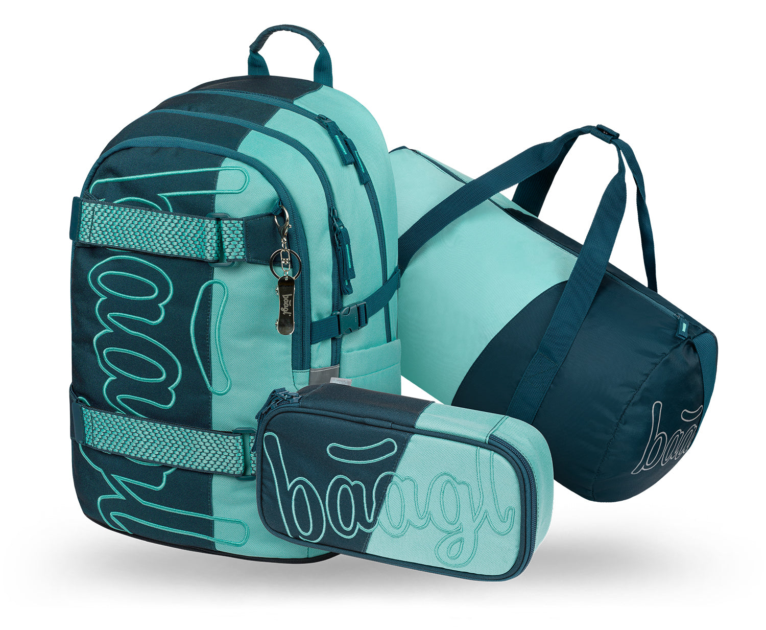 baagl-skate-petrol-ensemble-scolaire-3-pi-ces-recycl image 1