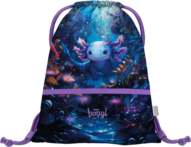 baagl-gym-sacks-axolotl-sac-de-sport-enfant-axolotl image 1