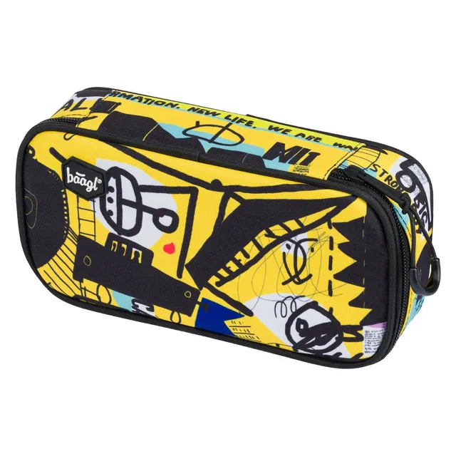 baagl-skate-street-art-trousse-scolaire-rigide-vide image 1