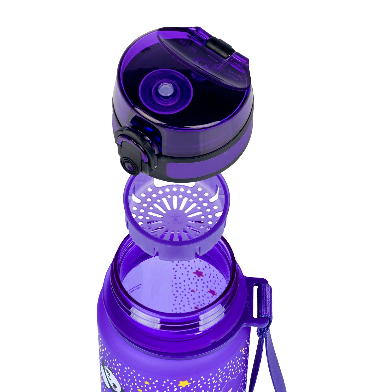 baagl-drinking-bottles-gourde-jungle-panda-500-ml image 6
