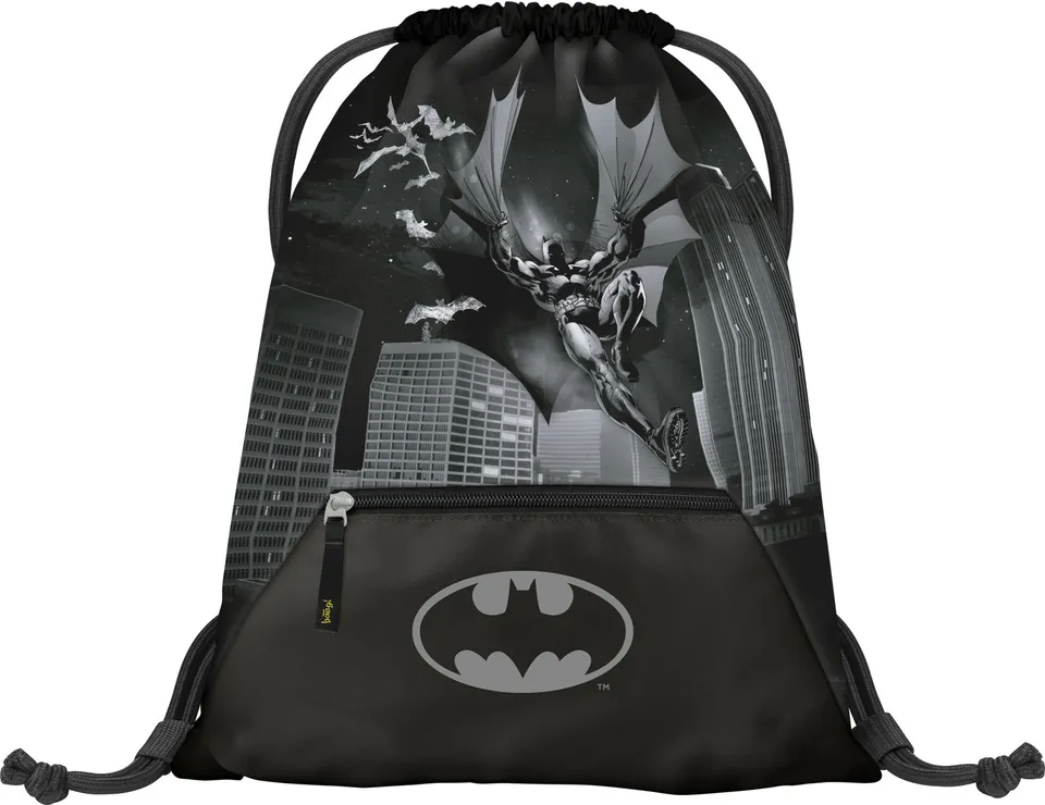 baagl-gym-sac-de-gym-batman-dark-city-poche-zipp-e image 1