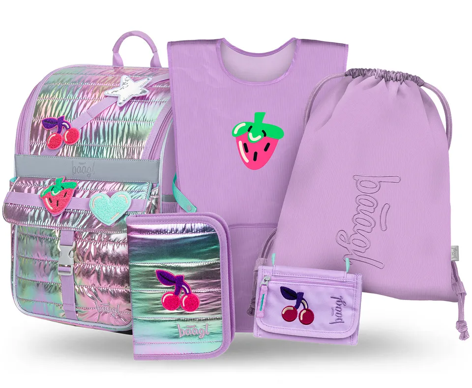 baagl-zippy-lavender-ii-set-cartable-cp-3-pi-ces image 1