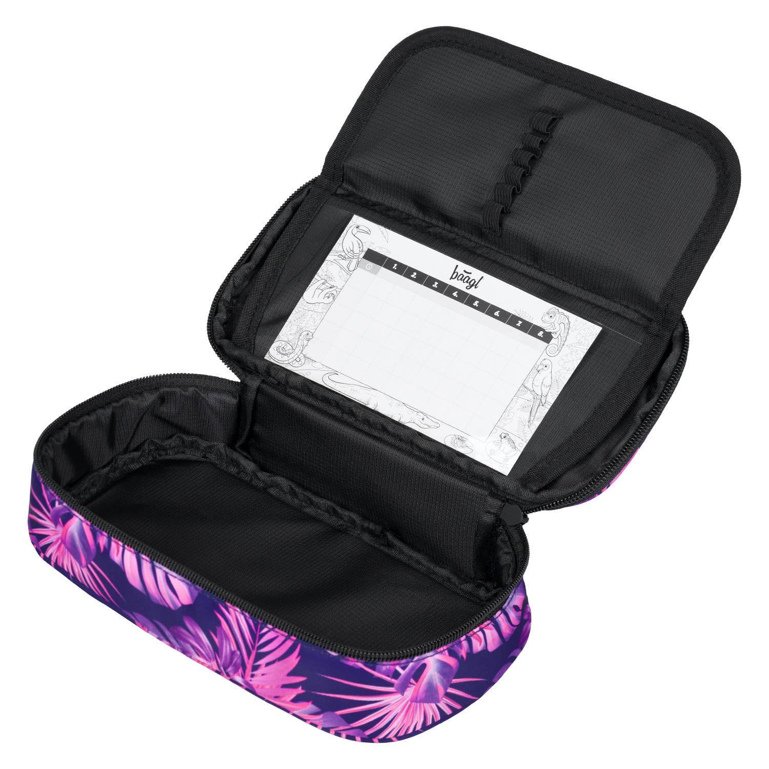 baagl-skate-violet-trousse-scolaire-rigide-fille image 2