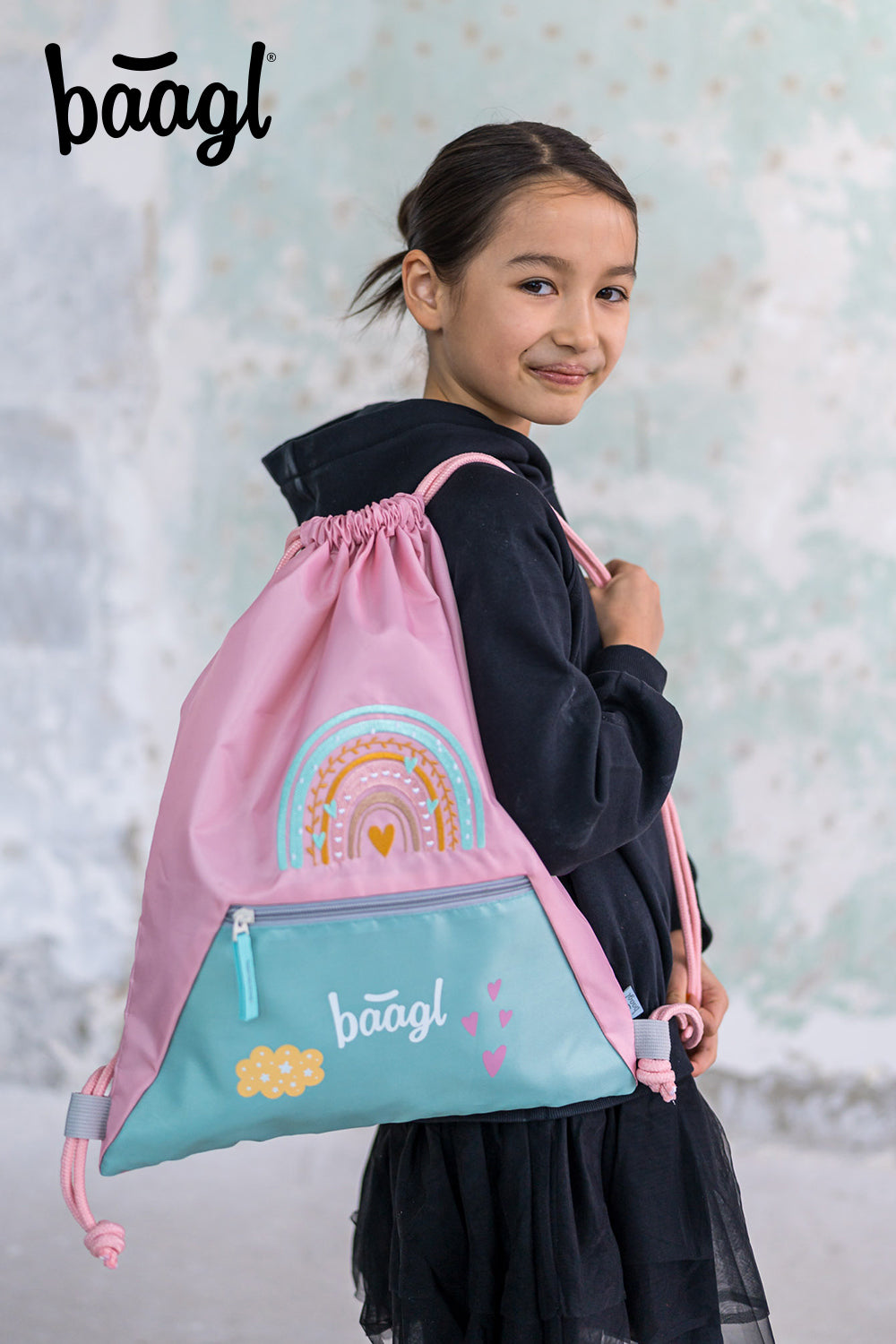 baagl-gym-sacks-sac-gym-pink-rainbow-poche-zipp-e image 4