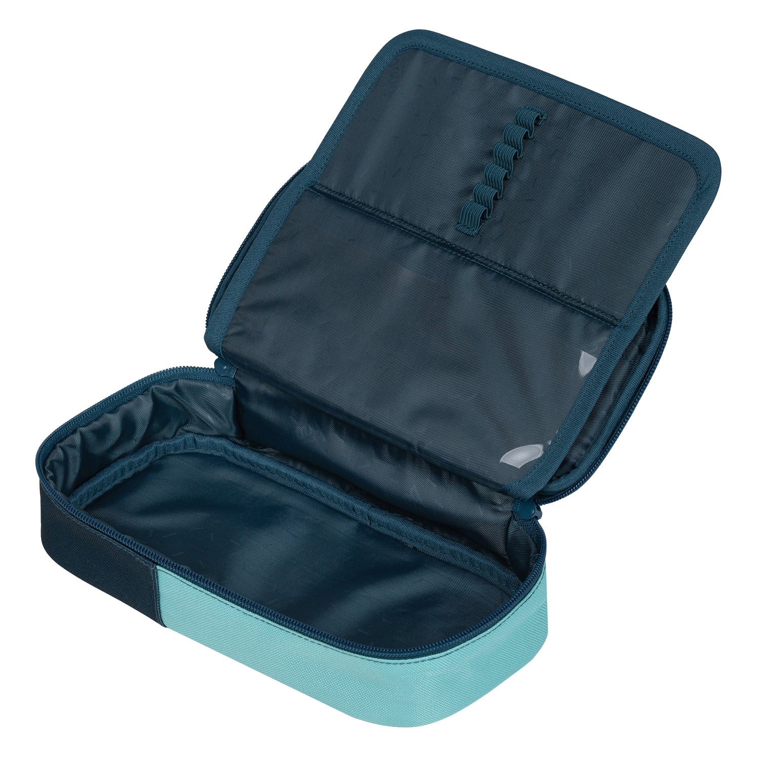 baagl-petrol-trousse-scolaire-vide-recycl-e-ykk image 2