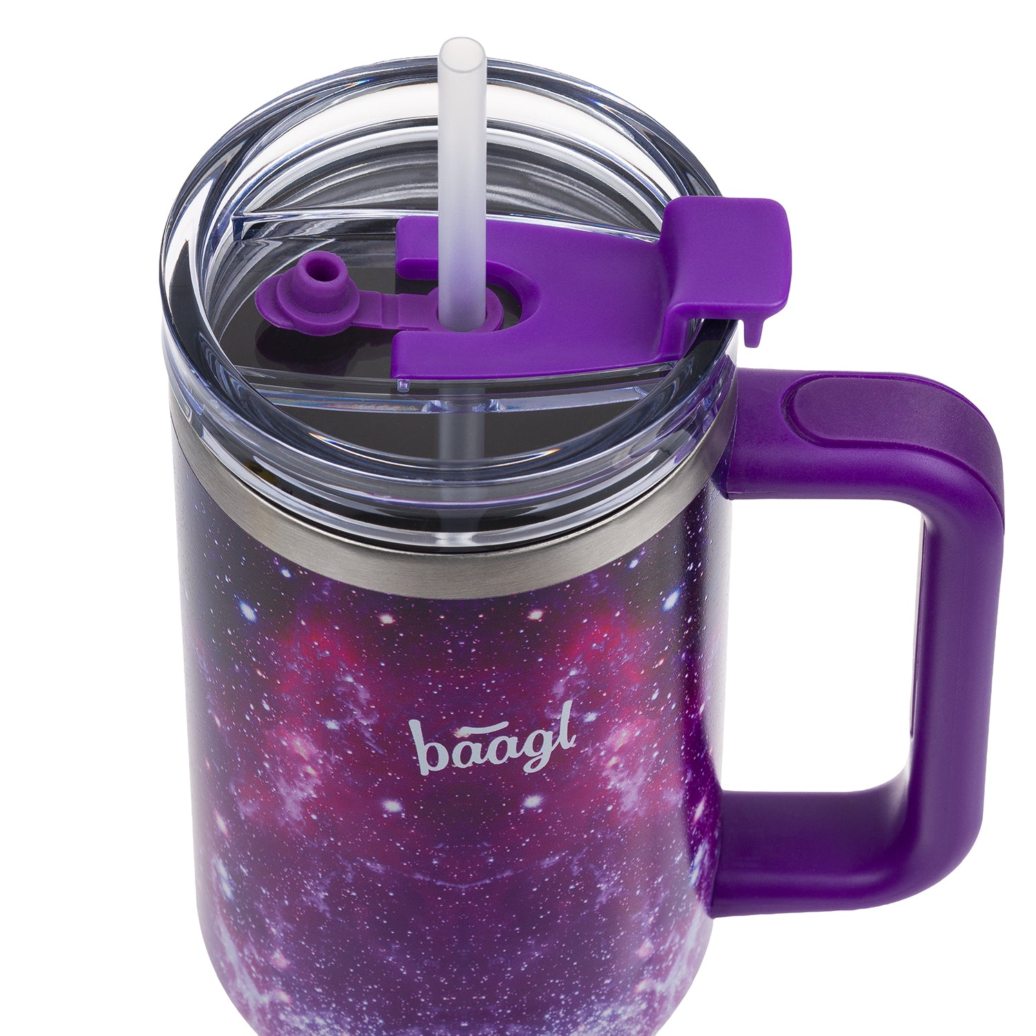 baagl-b-cup-galaxy-gobelet-isotherme-1-18-l-avec-pailles image 3