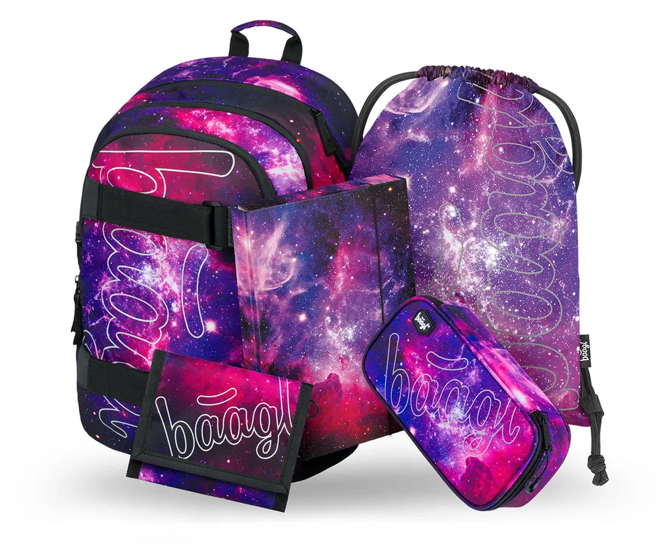 baagl-skate-galaxy-ii-sac-dos-set-5-pi-ces-25l image 1