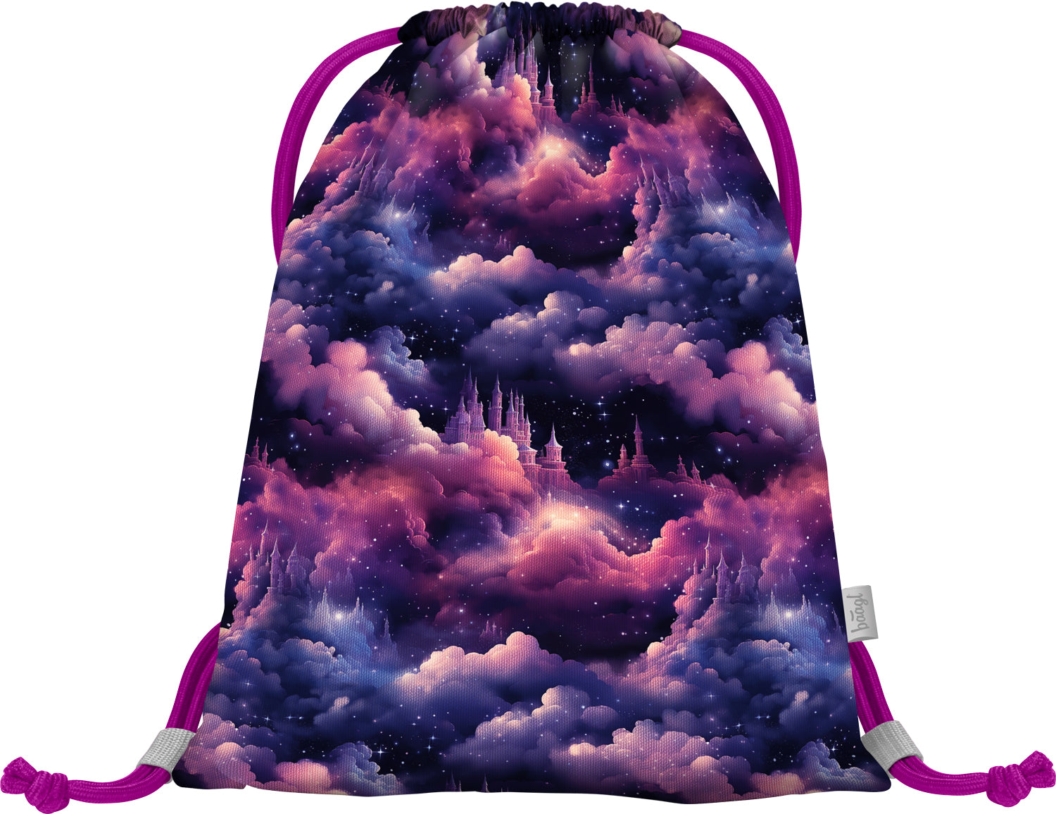 baagl-royal-unicorn-sac-gym-poche-zipp-e-mousqueton image 2