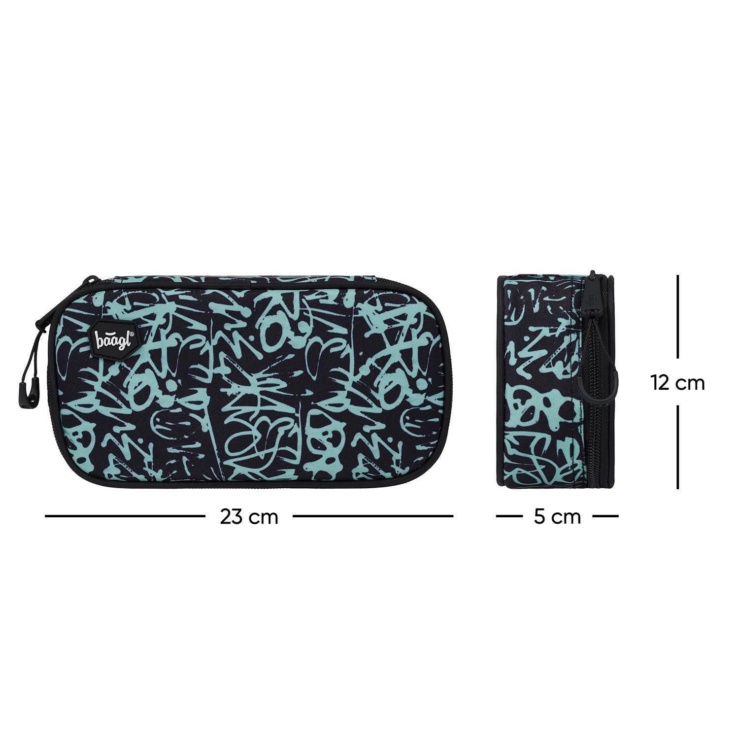 baagl-graffito-trousse-scolaire-rigide-vide image 4