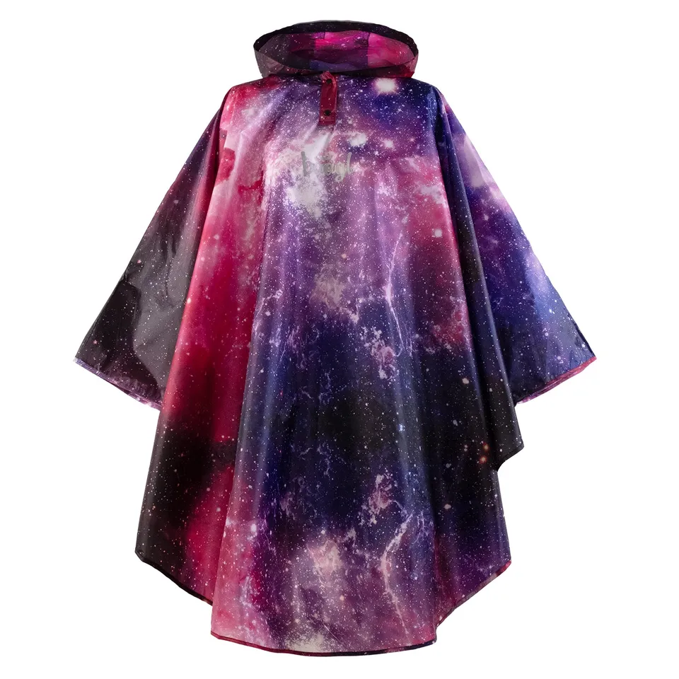 baagl-galaxy-poncho-pluie-enfant-taille-m-130-150-cm image 1