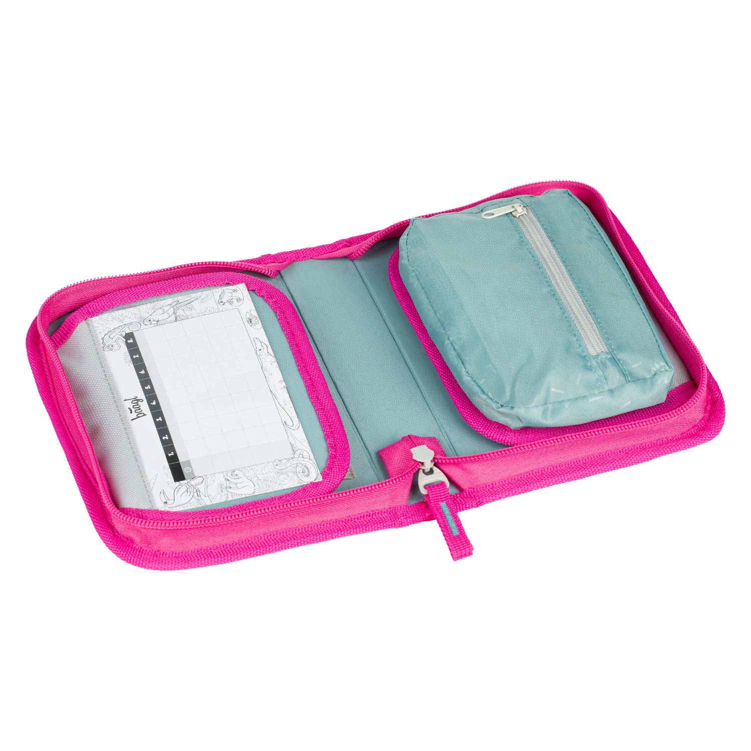 baagl-classic-flamingos-trousse-scolaire-un-compartiment image 4