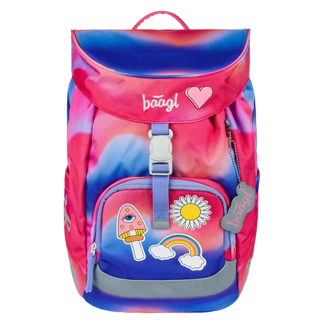 baagl-airy-rainbow-red-cartable-taille-cp-ultral-ger-750-g image 1