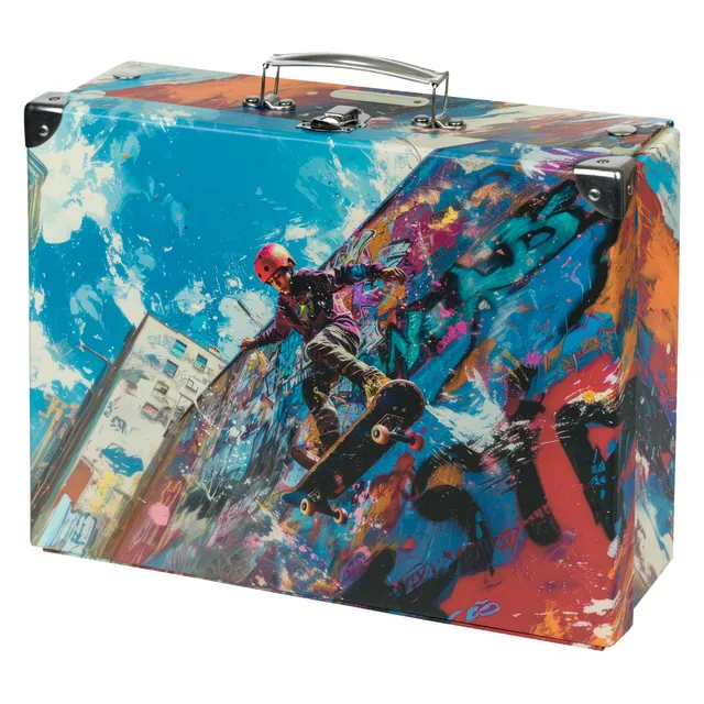 baagl-skatepark-mallette-scolaire-pliable-enfant image 1