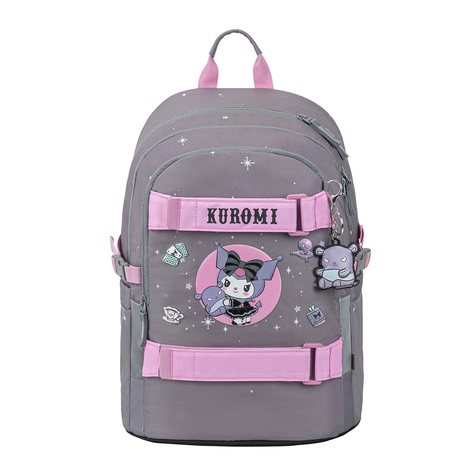 baagl-skate-kuromi-grey-set-scolaire-3-pi-ces-recycl image 2