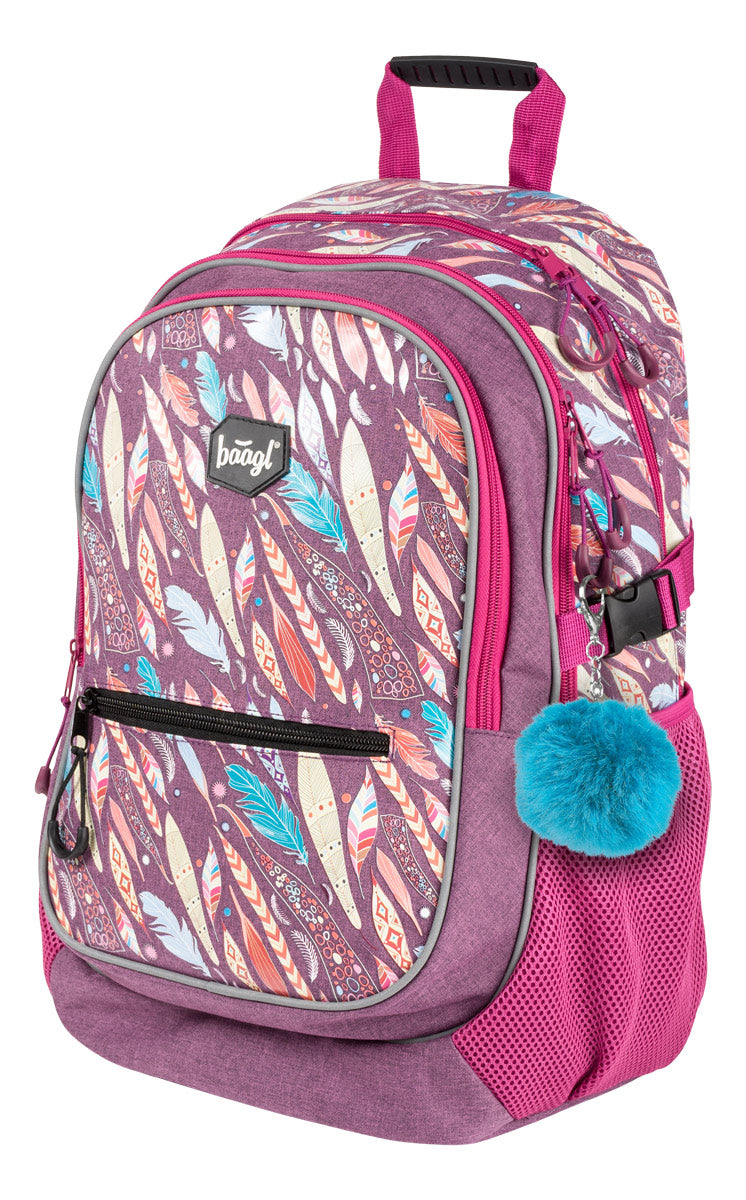baagl-feathers-sac-dos-scolaire-25-l-ergonomique image 2