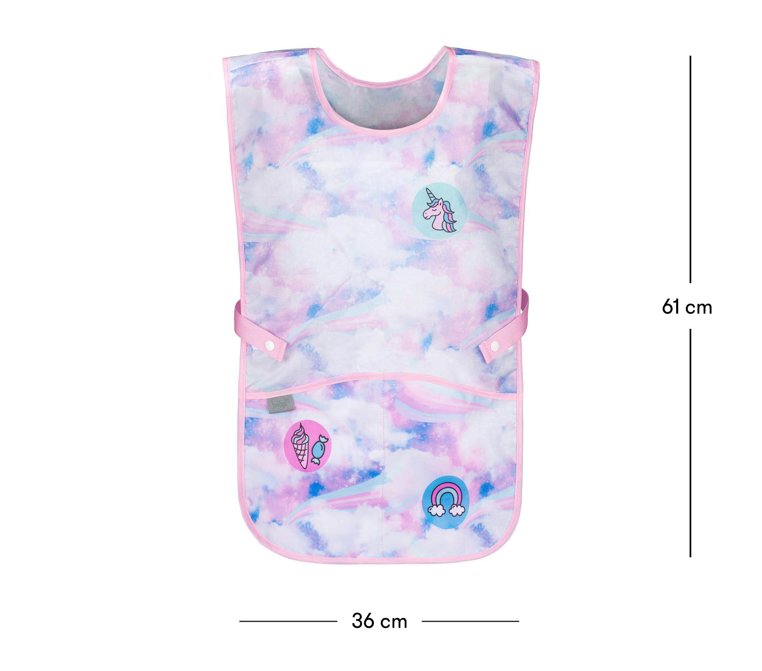 baagl-sky-tablier-enfant-cole-2-poches-lavable image 4