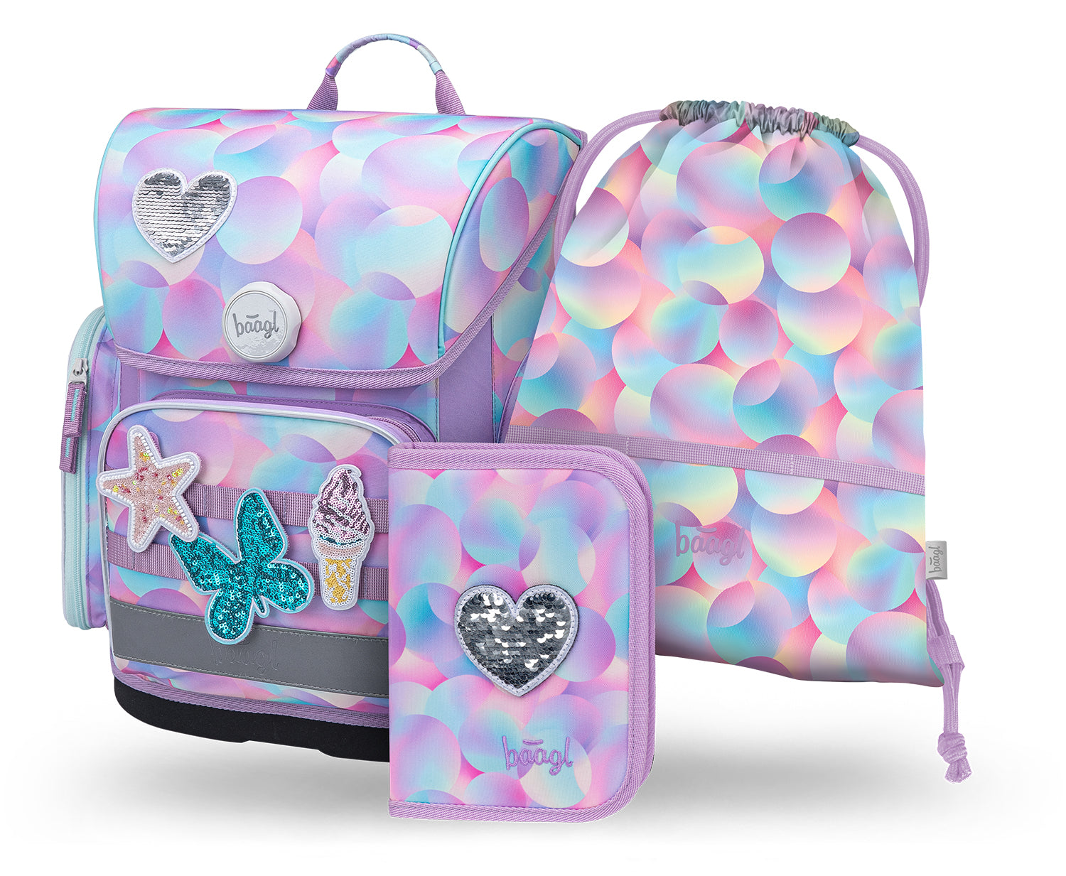baagl-ergo-candy-set-scolaire-cartable-trousse-sac image 1