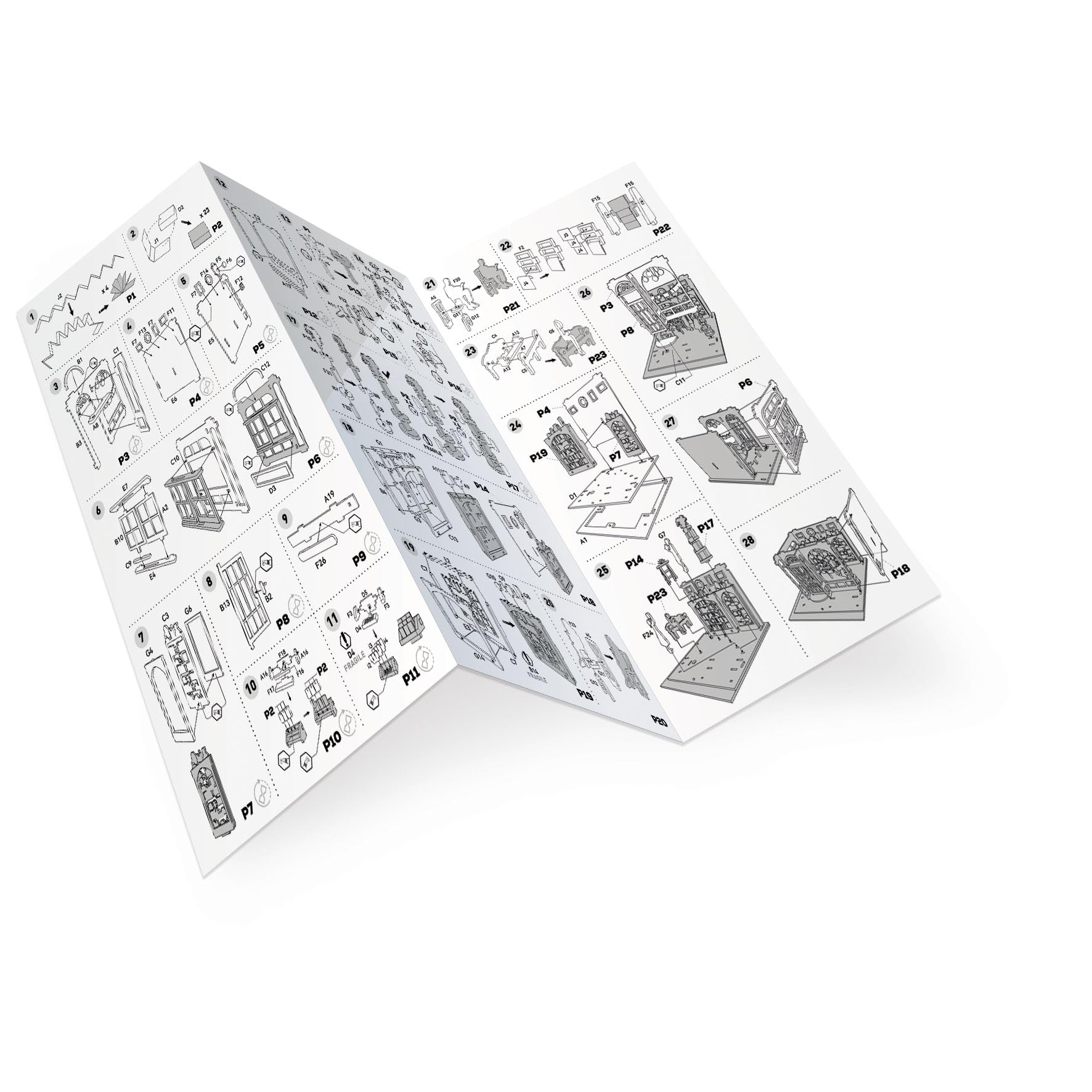 buki-espace-diorama-librairie-maquette-bois-led-148-pi-ces image 6
