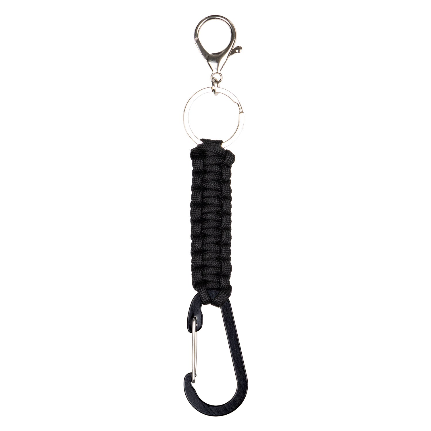 baagl-paracord-porte-cl-s-paracord-noir-r-fl-chissant image 1