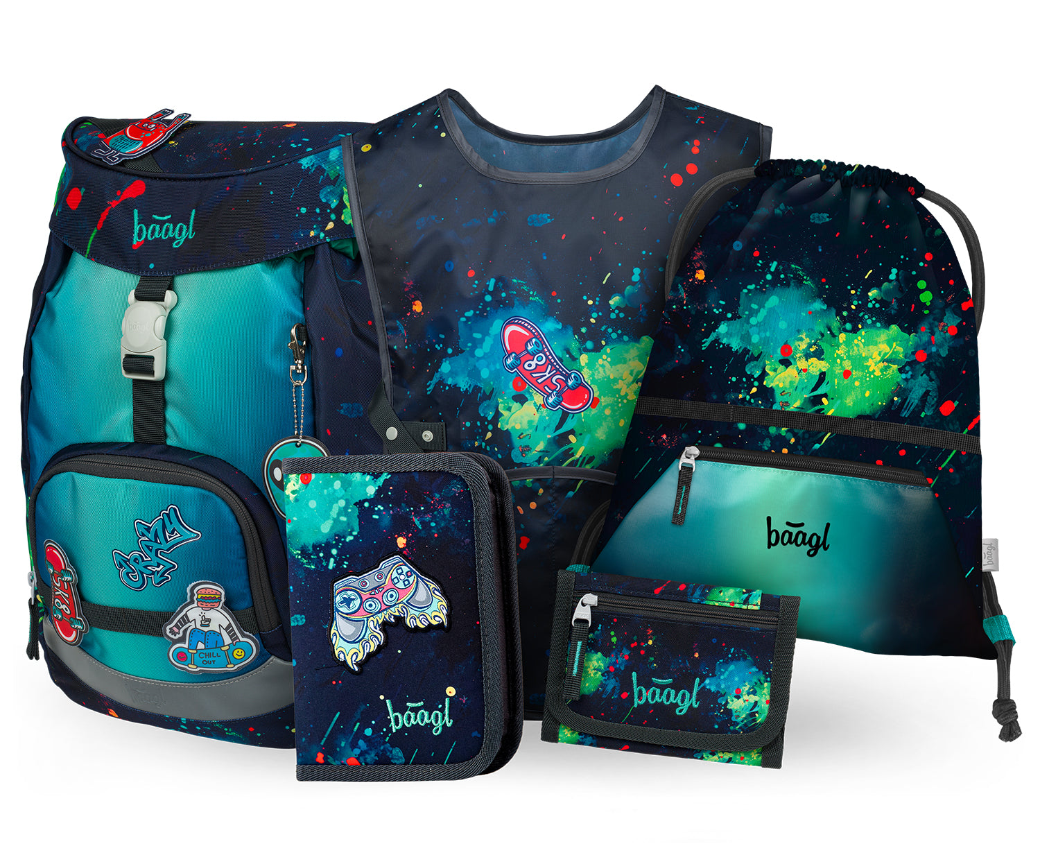 baagl-school-sets-airy-chill-ii-set-scolaire-cp-3-pi-ces image 1