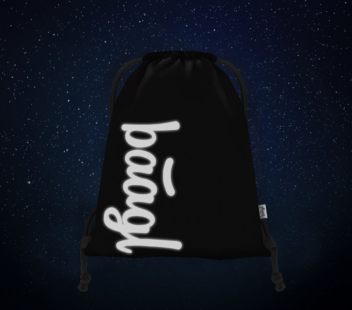 baagl-gym-sacks-sac-de-gym-noir-lavable image 4