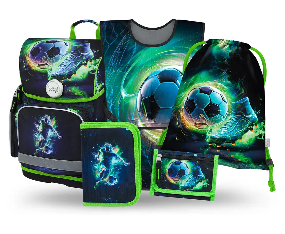baagl-ergo-football-player-iii-set-scolaire-3-pi-ces-foot image 1