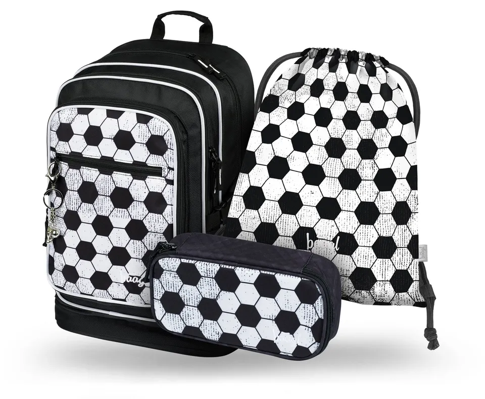baagl-cubic-goal-set-scolaire-cartable-gar-on image 1
