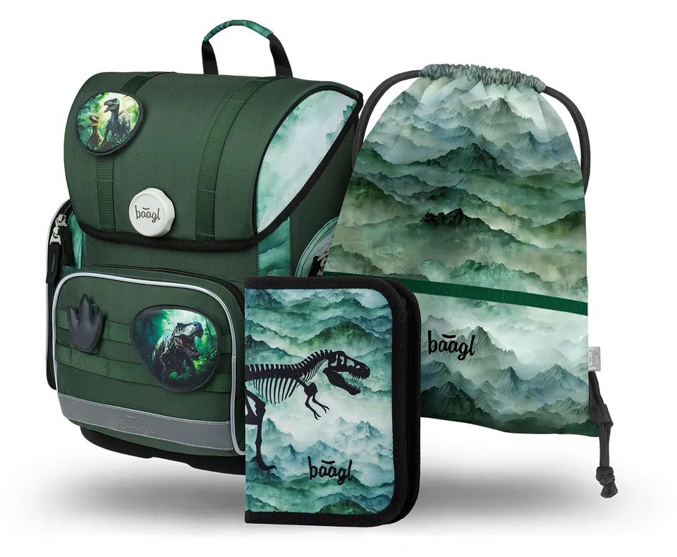 baagl-ergo-dino-cartable-ensemble-scolaire-dinosaure-cp image 1