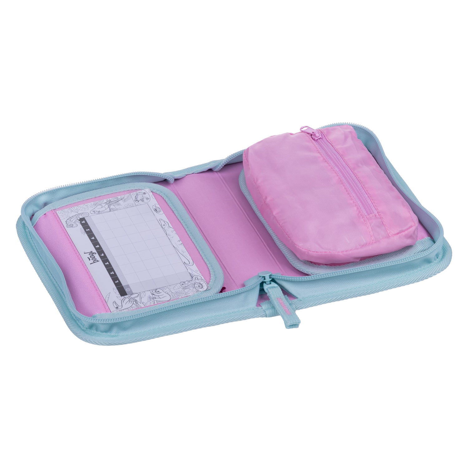 baagl-classic-sunset-trousse-1-compartiment-vide-ykk image 4