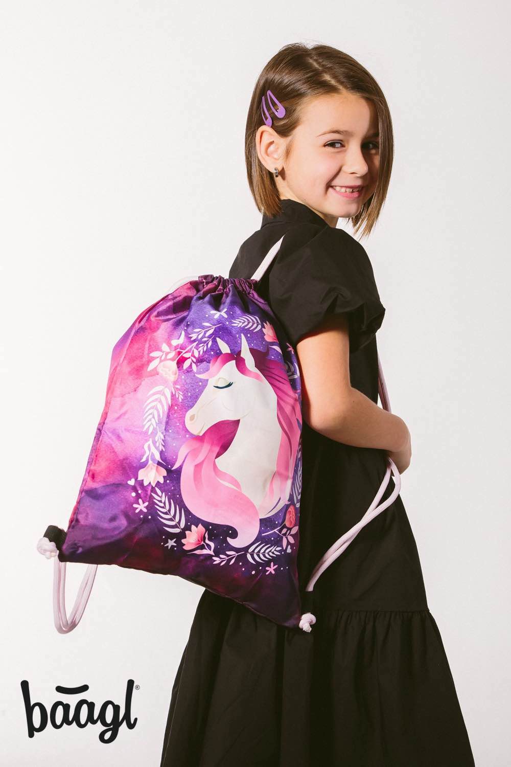 baagl-horse-sac-de-gym-enfant-cheval-lavable image 4