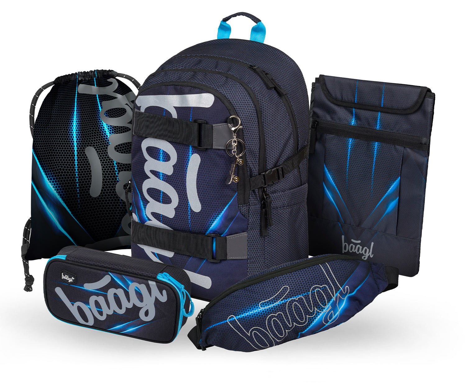 baagl-skate-bluelight-iii-set-scolaire-banane-bleu image 1