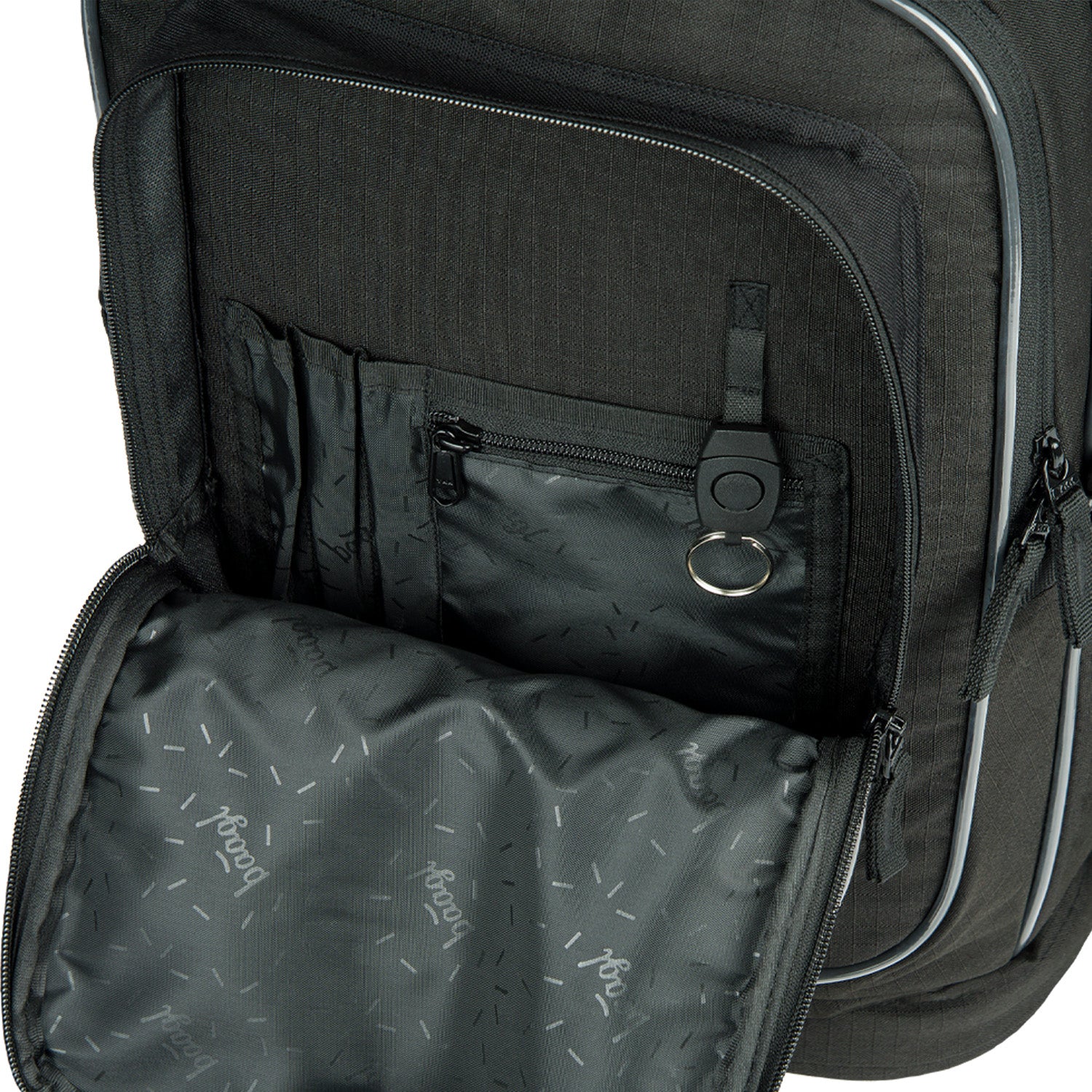 baagl-cubic-uni-black-sac-dos-scolaire-29-l-noir image 8