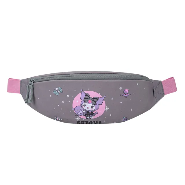 baagl-bumbags-snap-kuromi-grey-sac-banane-gris-4-5-l image 1