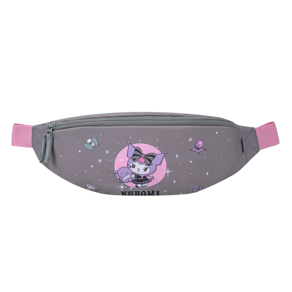 baagl-bumbags-snap-kuromi-grey-sac-banane-gris-4-5-l image 1