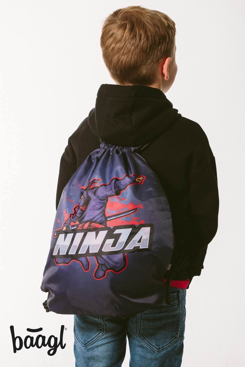 baagl-gym-sacks-ninja-sac-de-gym-noir-gar-on image 5