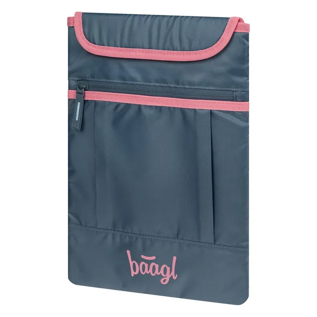 baagl-logo-pink-housse-ordinateur-portable-15-pouces-rose-recycl-e image 1