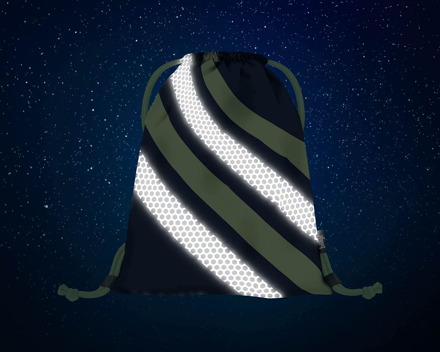 baagl-neon-sac-gym-enfant-cordon-lavable image 4
