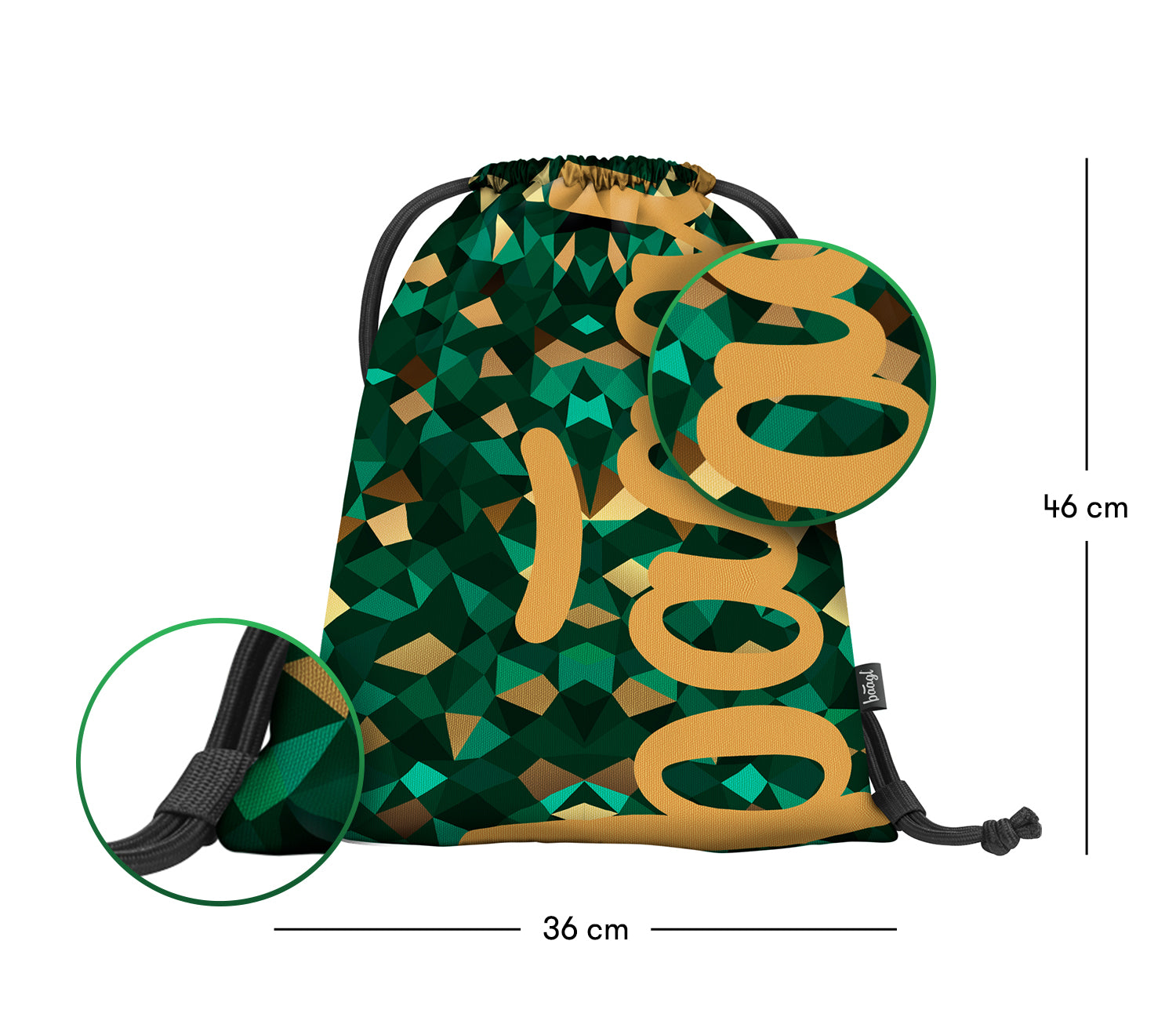 baagl-skate-polygon-sac-gym-enfant-motif-skate-gris image 3