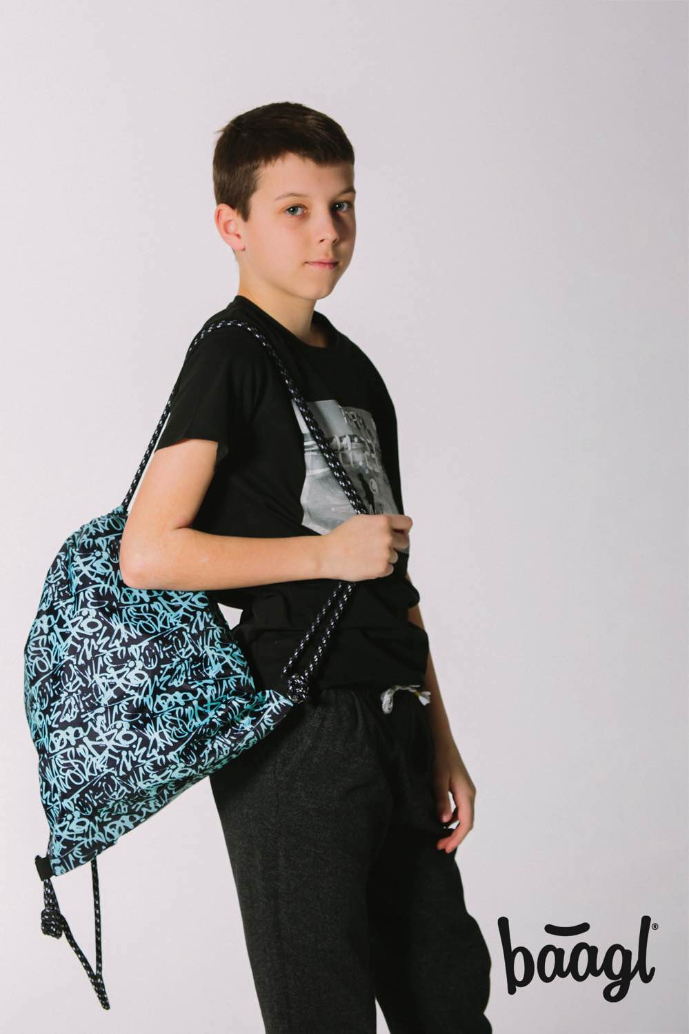 baagl-graffito-sac-gym-enfant-lavable image 4