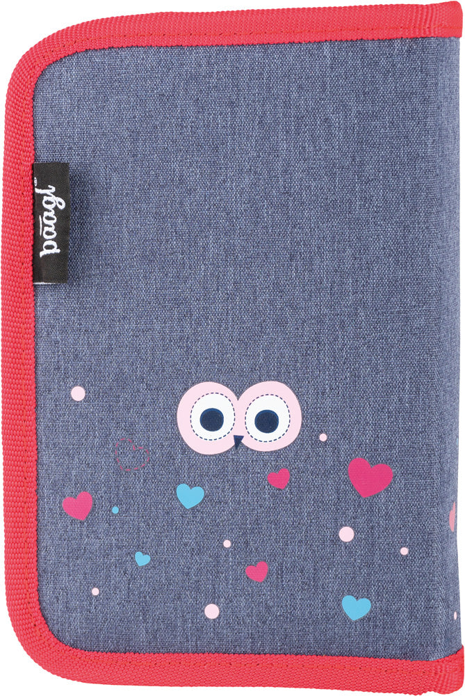 baagl-little-owls-trousse-scolaire-vide-1-compartiment-chouettes image 2