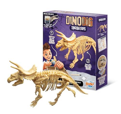 buki-science-dino-dig-tric-ratops-kit-de-fouille-dent-mosasaure image 8
