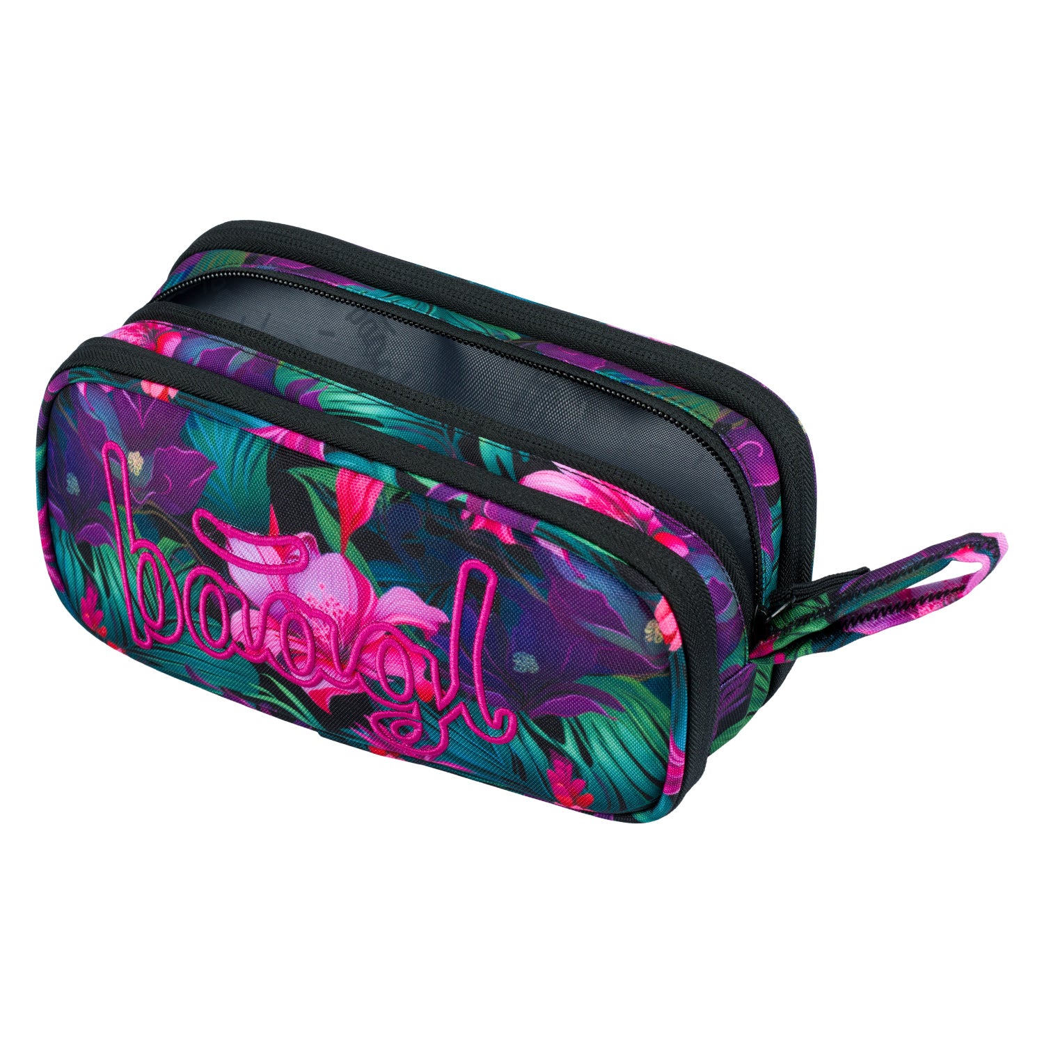baagl-student-pencil-cases-paradise-trousse-3-zips-fille image 2