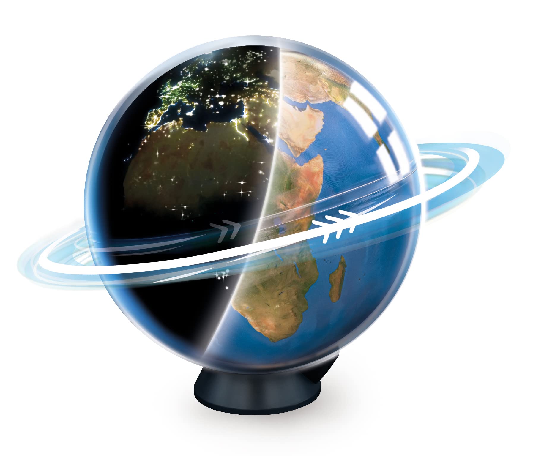 buki-espace-globe-citylight-terrestre-lumineux-jour-nuit-20-cm image 5