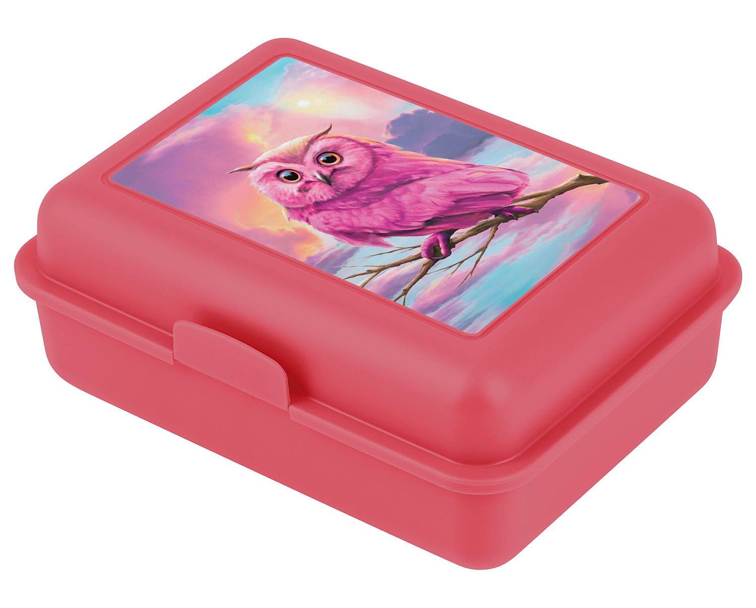 baagl-owl-bo-te-go-ter-rose-chouette-avec-compartiment image 1
