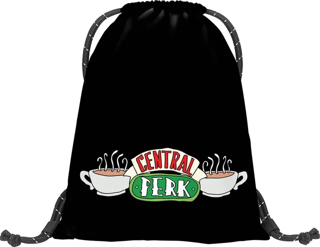 baagl-gym-sacks-central-perk-sac-gym-sac-chaussures-lavable image 1