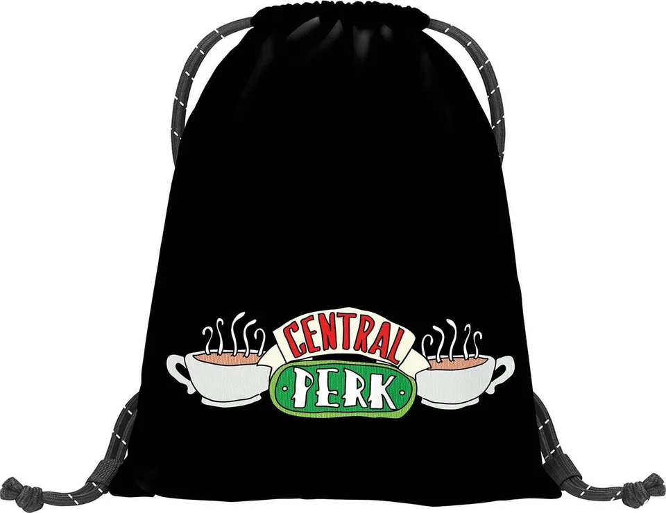 baagl-gym-sacks-central-perk-sac-gym-sac-chaussures-lavable image 1