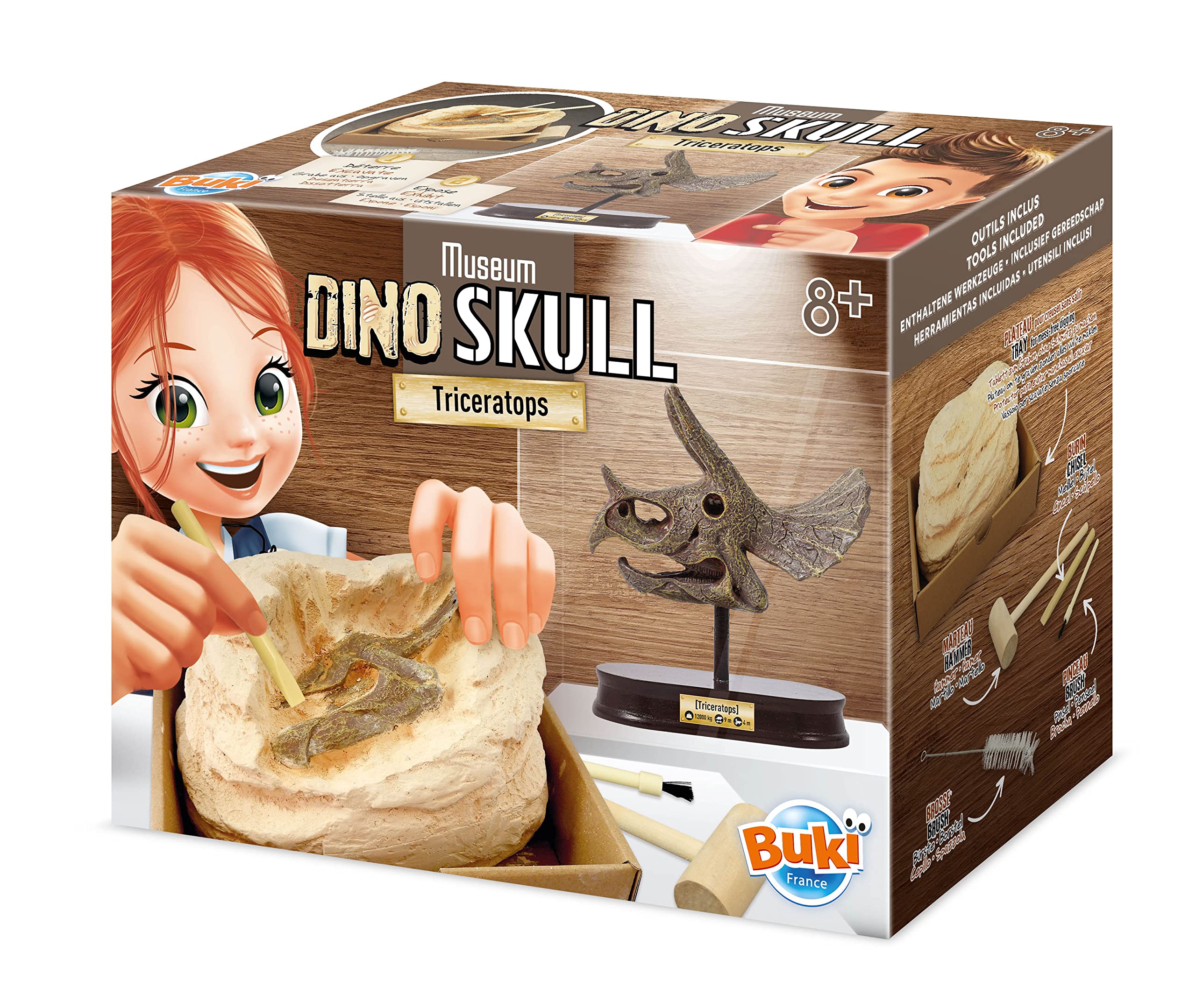 buki-science-2131-cr-ne-dino-tric-ratops-fouiller-8-ans image 1