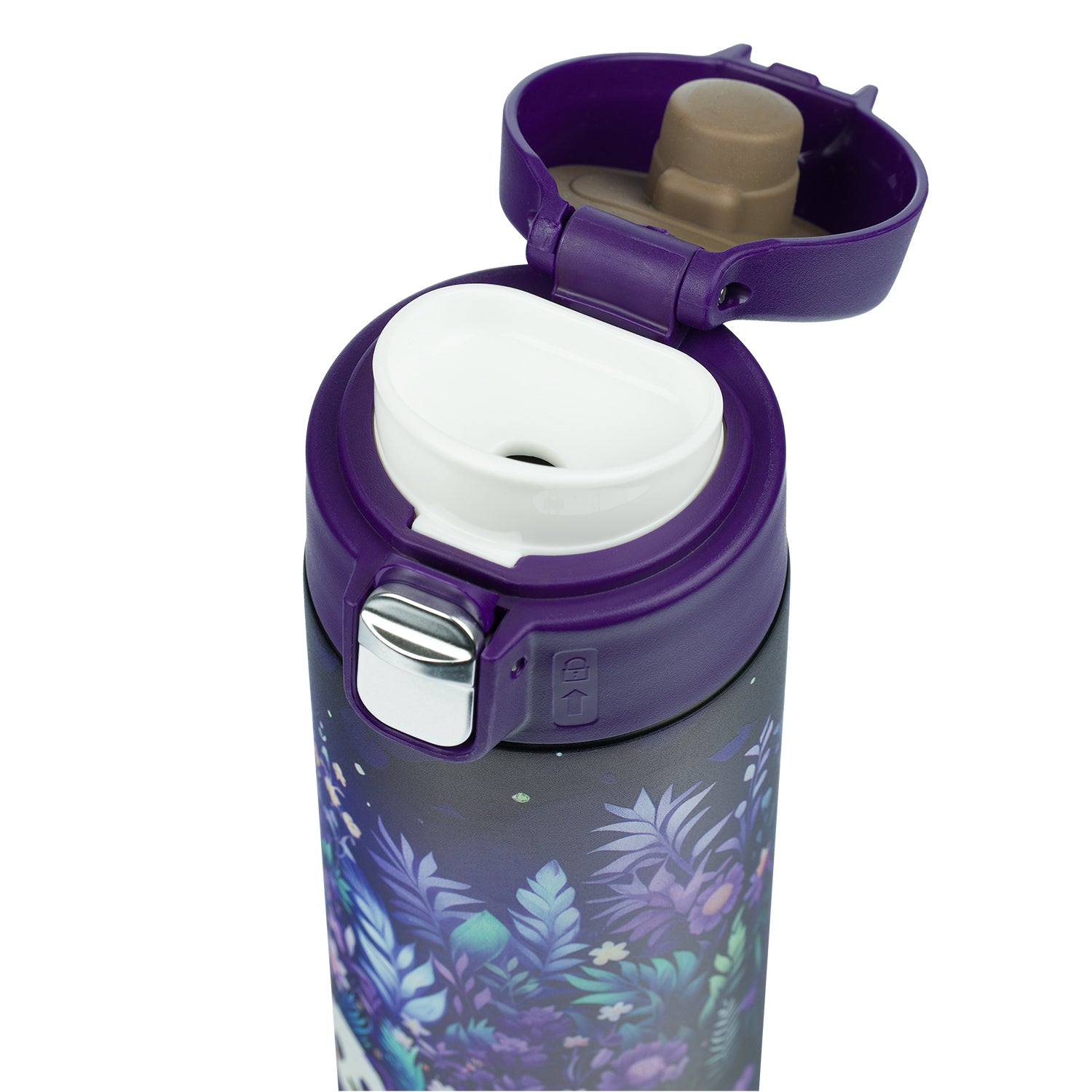 baagl-jungle-panda-gourde-isotherme-450-ml-inox image 3