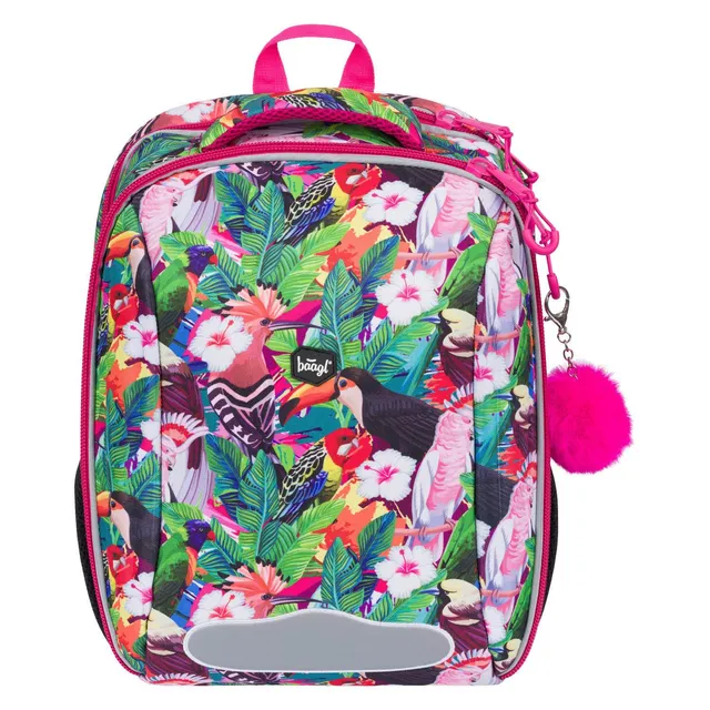 baagl-shelly-toucan-cartable-rigide-23-l-ergonomique image 1