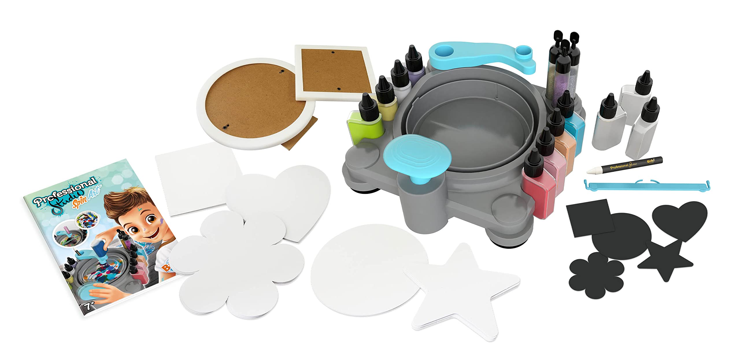 buki-5430-professional-studio-spin-art-atelier-peinture-noir image 3